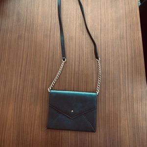 Kate Spade envelope Clutch in Black